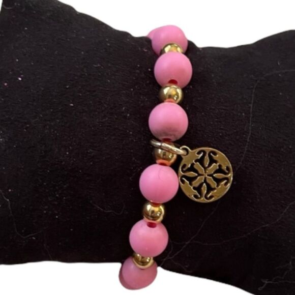 Rustic Cuff‎ Beaded Bracelet - Picture 1 of 5